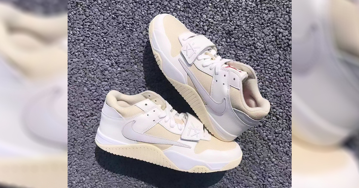 Travis Scott stellt neuen Jordan Jumpman Jack "White Cream" Colorway vor